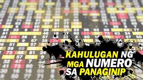 número ng ahas sa panaginip|Mga Numero o Serye ng Mga Numero sa Kahulugan ng Panaginip.